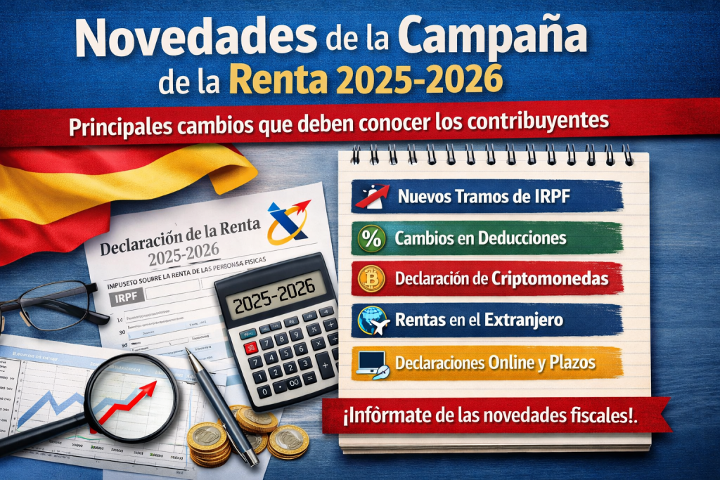 Novedades de la Campaña de la Renta 2025-2026: Principales cambios que ...