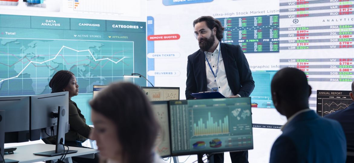 Company employees employing big data used in solving tasks